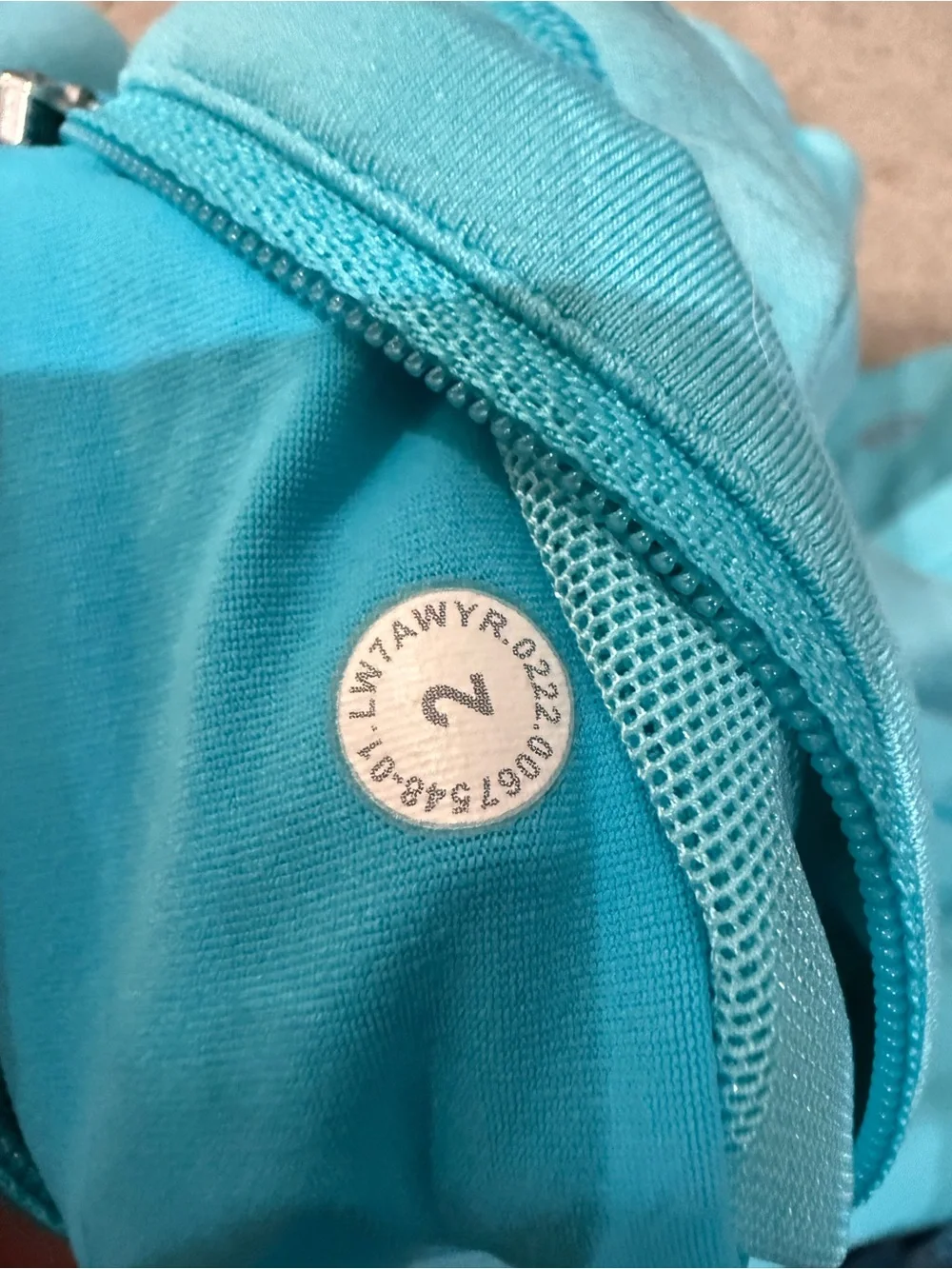 lululemon athletica pacer  Sky Blue Skort Shorts size 2